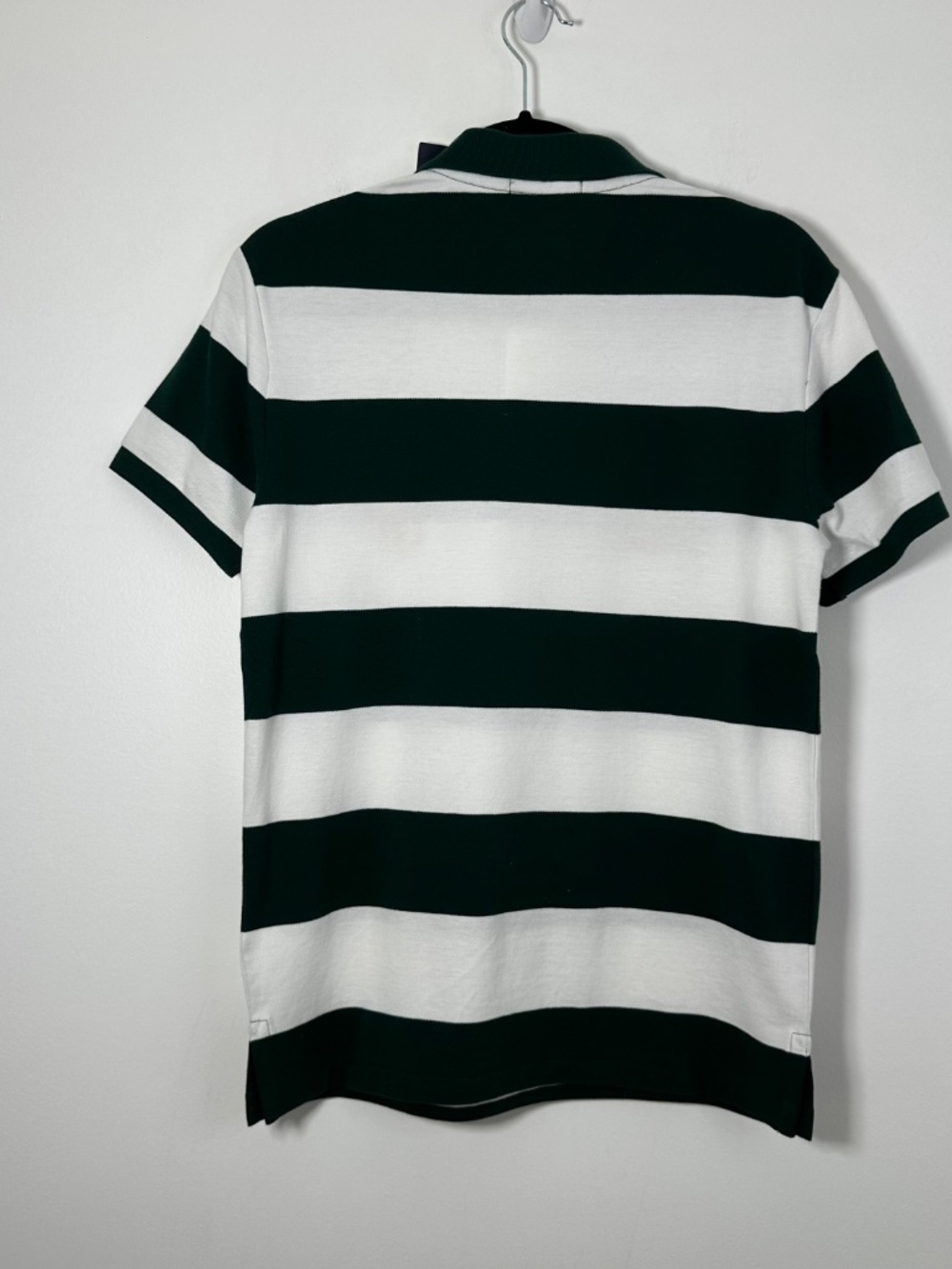 NEW Polo Ralph Lauren Custom Slim Fit Big Pony Crest Mesh Polo Sz Small Striped - Picture 5 of 11